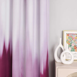 Blackout Curtain with Gradient Grommet Curtain Panel 1 Piece