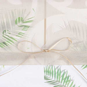 Roman Shade with V-Shaped Tabs Sheer Burnout Technique Floral Pattern 1 Piece