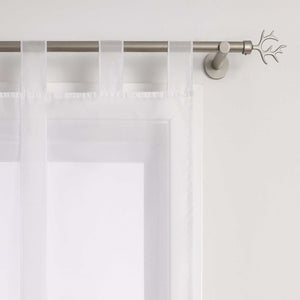 Roman Shade with Bow Design Sheer Height-Adjustable Window Decor 1 Piece - Red, W x H 120 x 140cm