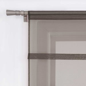 Roman Shade Voile for Kitchen Sheer 1 Piece