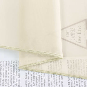 Roman Shade Semi-Sheer Airy with Colored Hem Rod Pocket 1 Piece