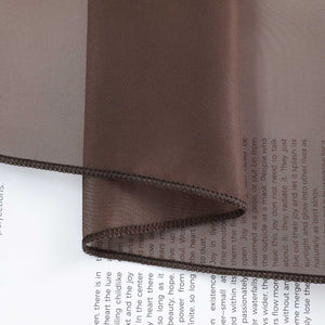 Roman Shade Semi-Sheer Airy with Colored Hem Rod Pocket 1 Piece