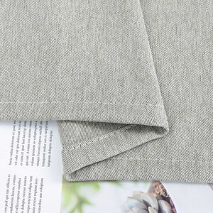 Blackout Grommet Curtain Solid Color Opaque Minimalist Style 1 Piece