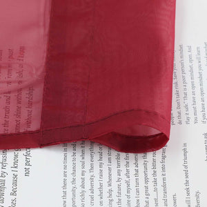 Roman Shade Voile for Kitchen Sheer 1 Piece - Violet, W x H 100 x 140cm