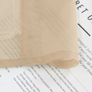 Roman Shade Voile for Kitchen Sheer 1 Piece