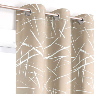 Blackout Grommet Curtain Opaque Thermal Grommet Curtain Panel 1 Piece