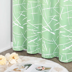 Blackout Grommet Curtain Opaque Thermal Grommet Curtain Panel 1 Piece - Sand, H x W 145 x 135cm