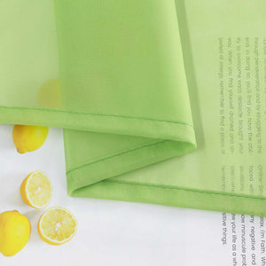 Roman Shade Voile for Kitchen Sheer 1 Piece - Gray, W x H 120 x 140cm