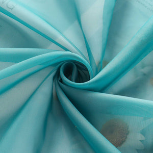 Curtain Solid Color Sheer Classic 1 Piece