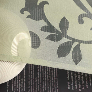 Cafe Curtain Voile with Tab-Top Hanging with Burnout Fabric