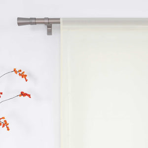Roman Shade in Solid Color with Rod Pocket