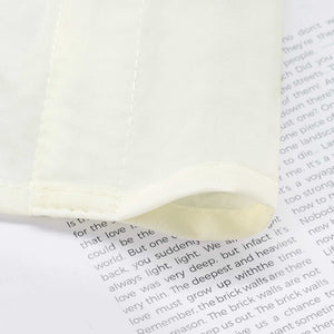 Roman Shade in Solid Color with Rod Pocket
