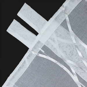 Roman Shade with Subtle Wave Pattern Light-Filtering 1 Piece - Silver, W x H 140 x 150cm