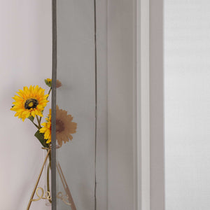 Roman Shade with Rod Pocket Sheer Airy Solid Color 1 Piece