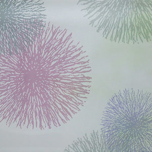 Cafe Curtain with Fireworks Pattern Light-Filtering 1 Piece