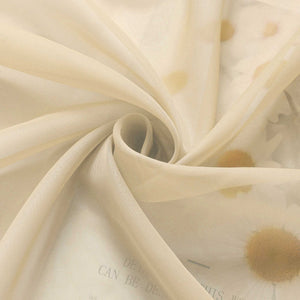 Curtain Solid Color Sheer Classic 1 Piece