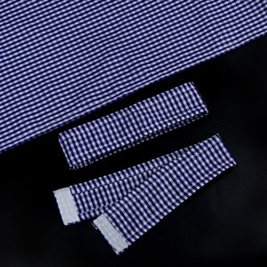 Cafe Curtains in Country Style with Check Pattern Set of 2