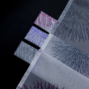 Cafe Curtain with Fireworks Pattern Light-Filtering 1 Piece