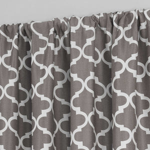Blackout Curtain Thermal Curtain with Rod Pocket 1 Piece - Gray, H x W 145 x 140cm