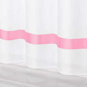 Cafe Curtain with Satin Ribbon Sheer 1 Piece