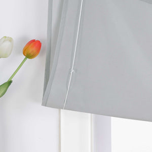 Roman Shade in Solid Color with Tab Tops - sand, W x H 80 x 140cm