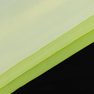 Roman Shade with V-Shaped Tabs Gradient Color Sheer Light Filtering Airy 1 Piece