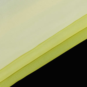 Roman Shade with V-Shaped Tabs Gradient Color Sheer Light Filtering Airy 1 Piece - Orange, W x H 80 x 130cm