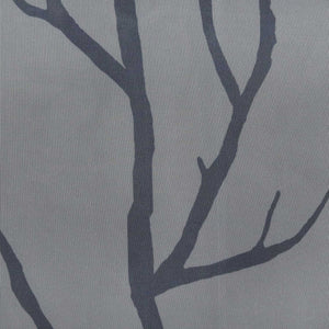 Cafe Curtain Semi-Sheer with Pattern 1 Piece - White, H x W 60 x 90cm