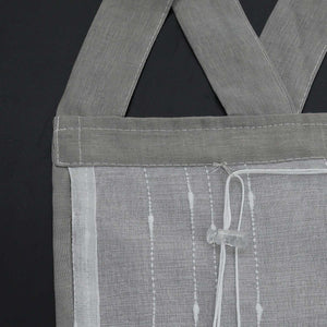 Roman Shade with Decorative Valance and Embroidery 1 Piece