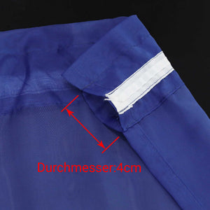 Cafe Curtain with Rod Pocket Gatherable 2 Pieces