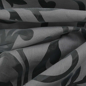 Curtain with Floral Pattern Light-Filtering Curtain Panel 1 Piece