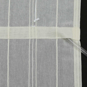 Roman Shade with U-Hooks Striped Pattern Solid Color 1 Piece