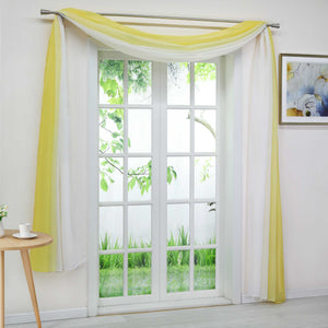 Decorative Curtain Panel with Gradient 1 Piece