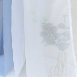 Decorative Curtain Panel with Gradient 1 Piece - Blue, W x H 140 x 600cm