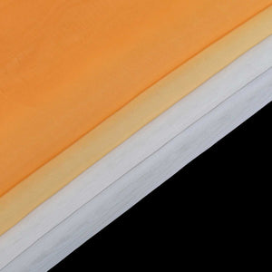 Decorative Curtain Panel with Gradient 1 Piece - orange, W x H 140 x 400cm