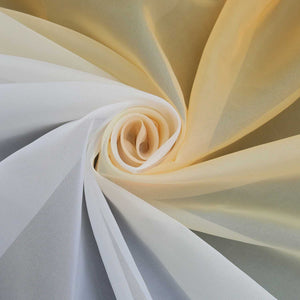 Decorative Curtain Panel with Gradient 1 Piece - orange, W x H 140 x 500cm