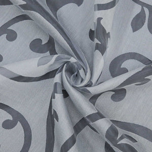 Roman Shade with Rod Pocket with Floral Pattern 1 Piece