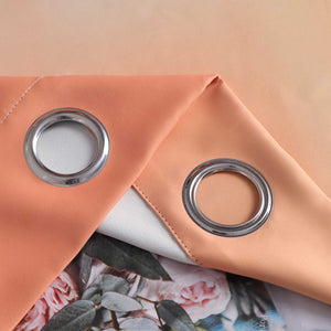 Blackout Curtain with Gradient Grommet Curtain Panel 1 Piece