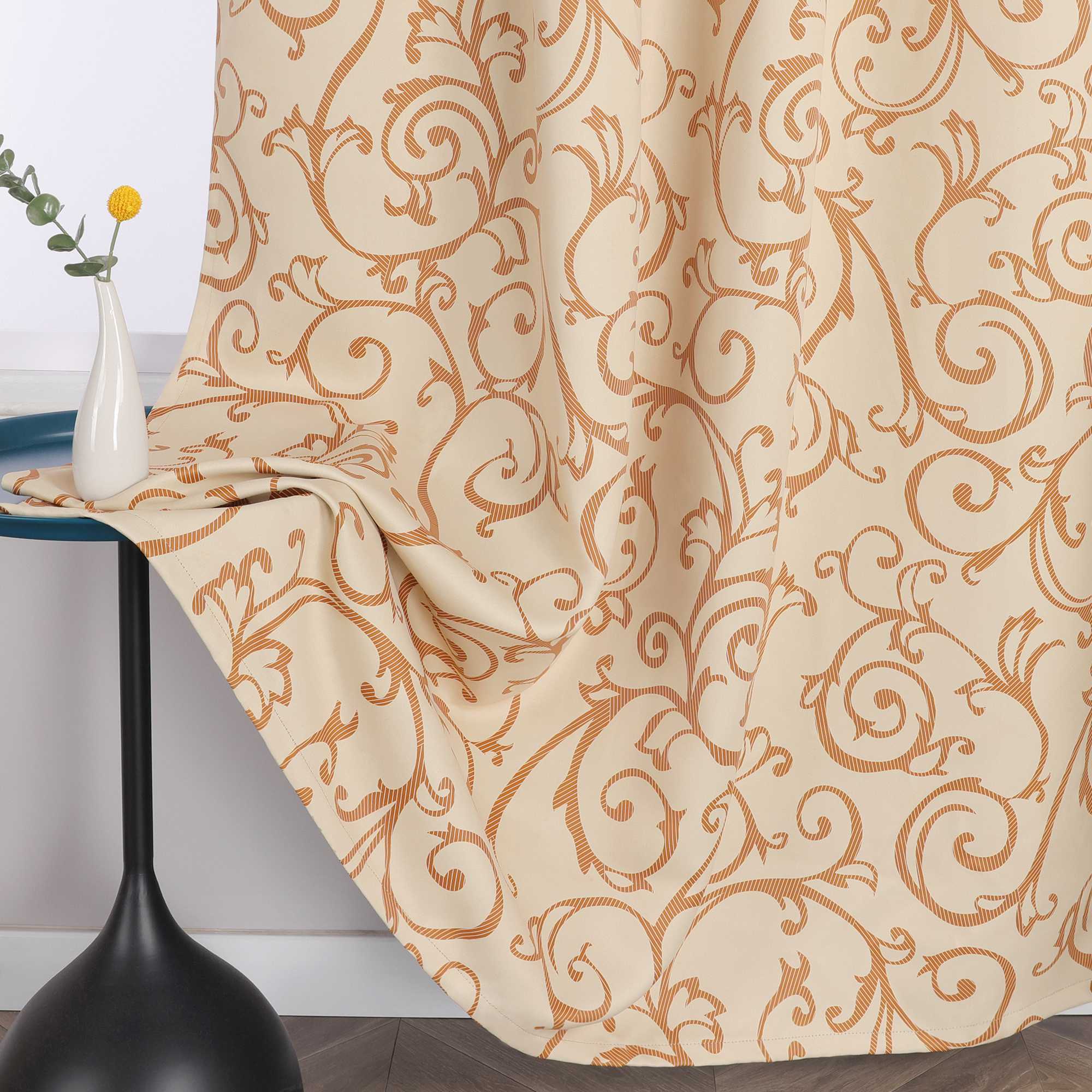 Blackout Grommet Curtain Opaque Grommet Curtain Panel 1 Piece