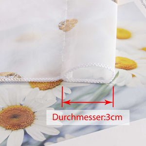 Cafe Curtain with Shimmering Circle Pattern with Rod Pocket 1 Piece