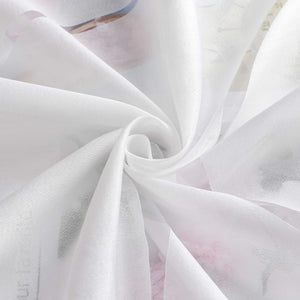 Grommet Curtain with Wave Pattern 1 Piece