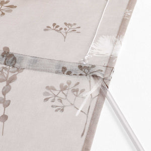 Roman Shade with Tab Tops Country Style Kitchen Sheer