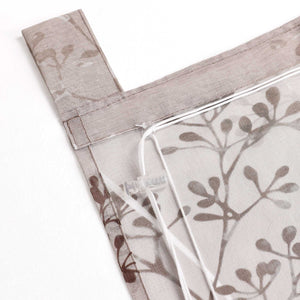 Roman Shade with Tab Tops Country Style Kitchen Sheer