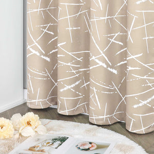 Blackout Grommet Curtain Opaque Thermal Grommet Curtain Panel 1 Piece