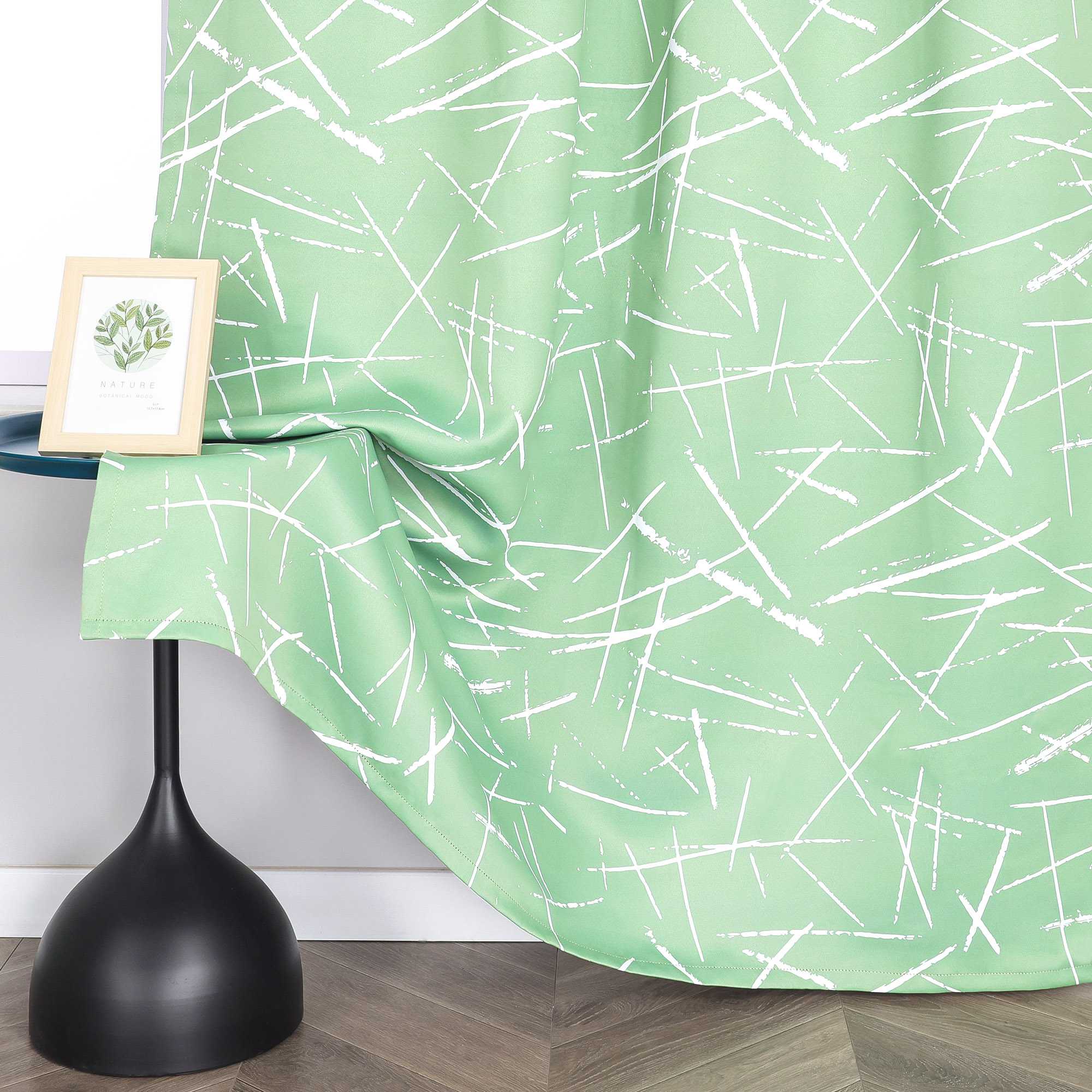 Blackout Grommet Curtain Opaque Thermal Grommet Curtain Panel 1 Piece - Sand, H x W 175 x 135cm