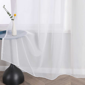 Curtain Solid Color Sheer Classic 1 Piece - Sand, W x H 145 x 245cm