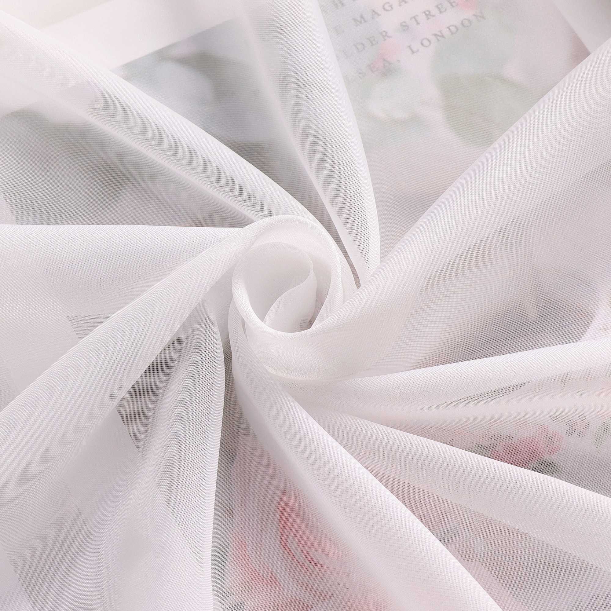 Curtain Solid Color Sheer Classic 1 Piece