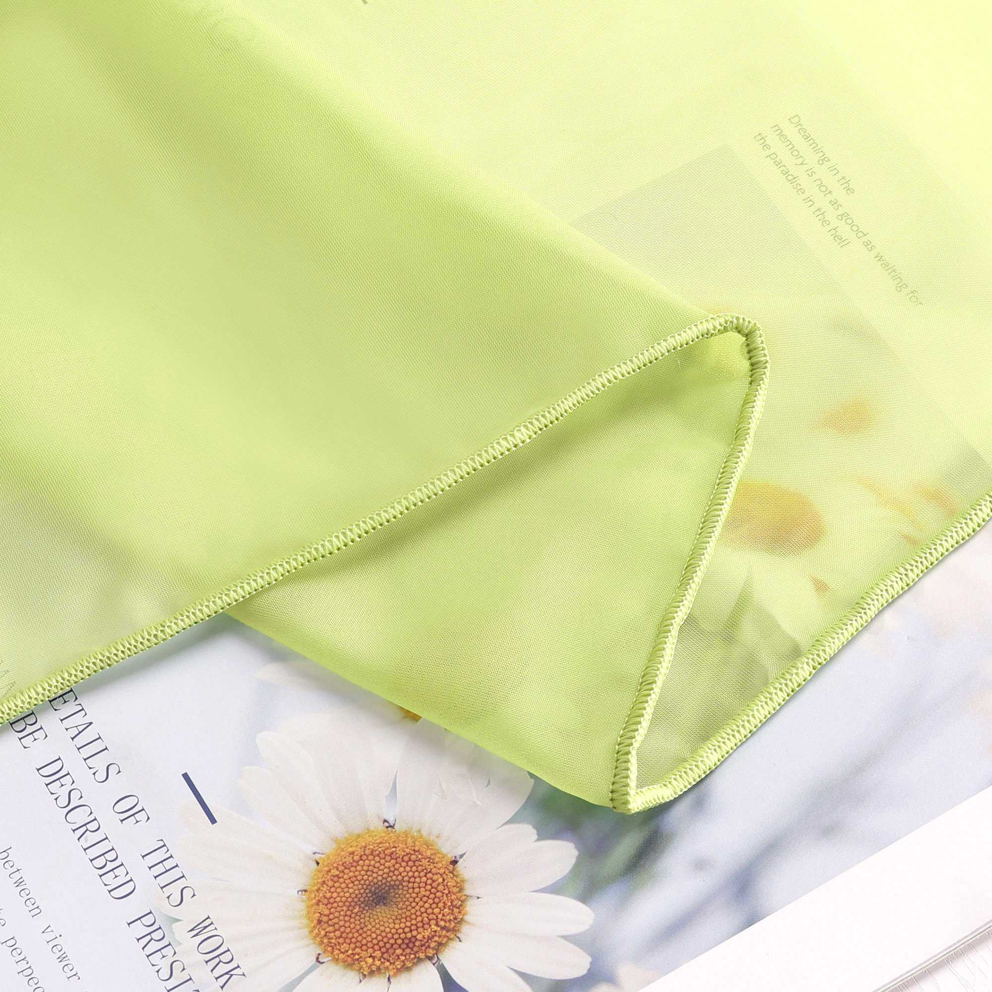 Curtain Solid Color Sheer Classic 1 Piece