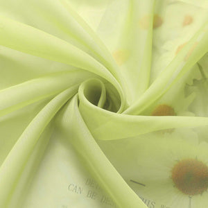 Curtain Solid Color Sheer Classic 1 Piece