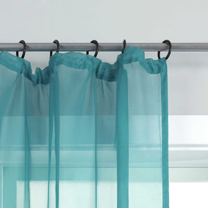 Curtain Solid Color Sheer Classic 1 Piece